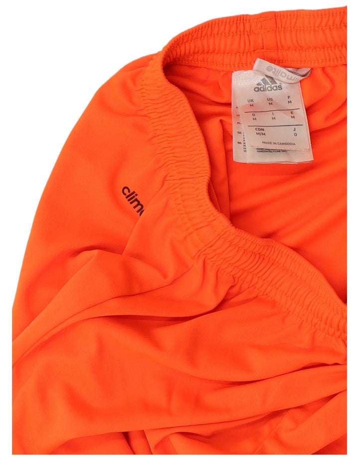 Мужские спортивные шорты Adidas Climalite, средний оранжевый полиэстер