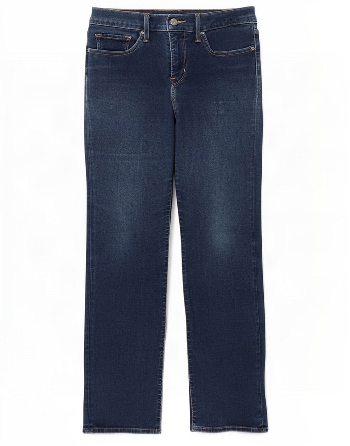 Женские прямые джинсы Levi's W28 L30 синие, хлопок