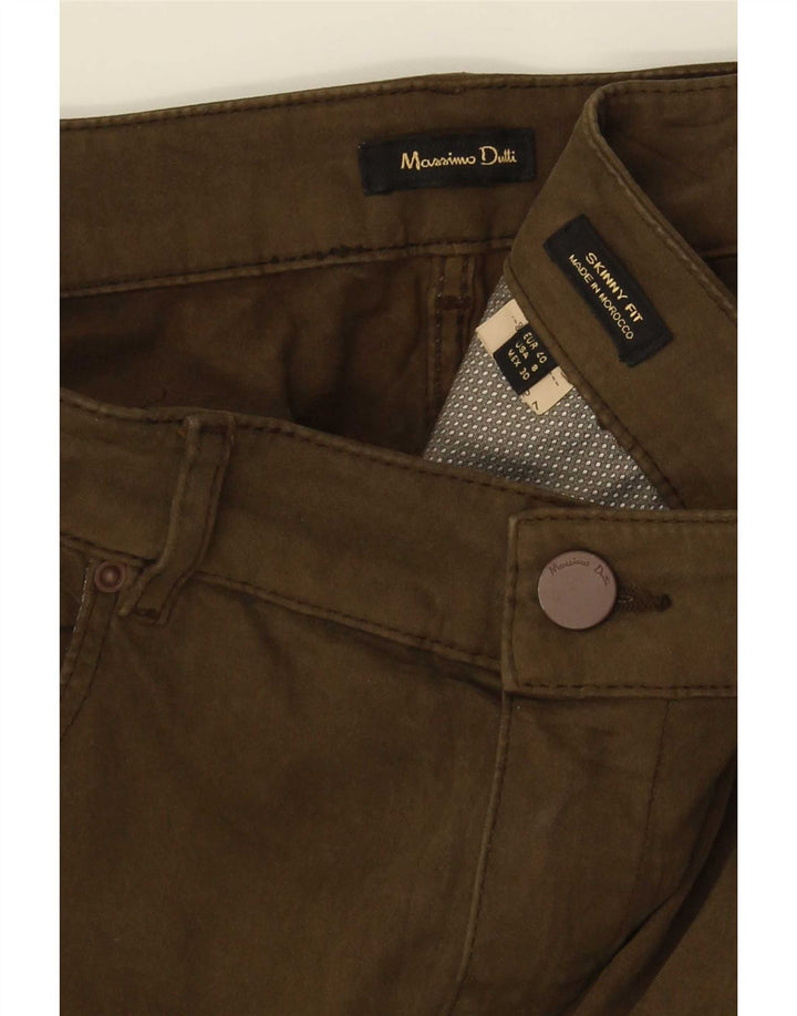 Женские джинсы скинни Massimo Dutti EU 40 Medium W30 L30 Зеленые