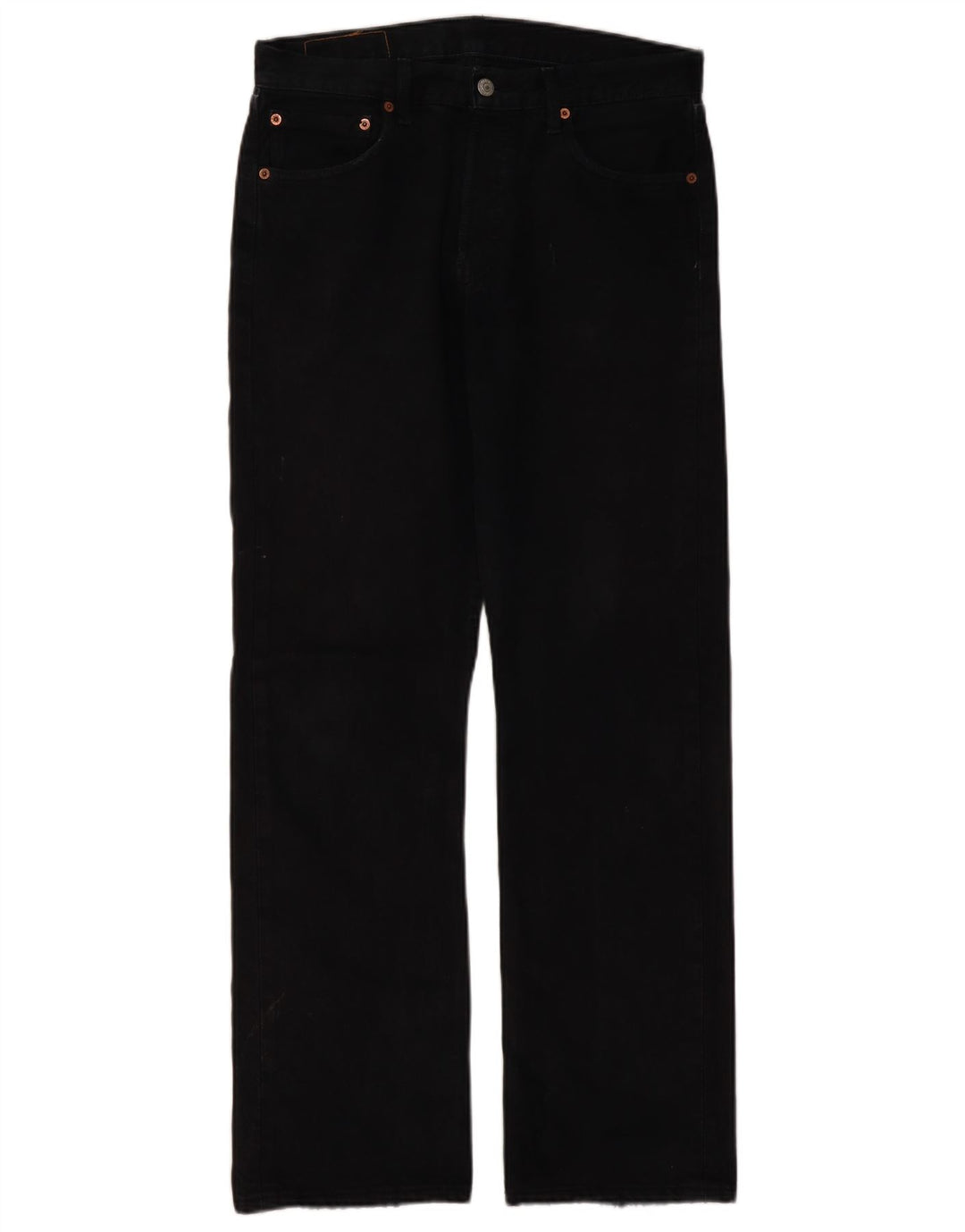 Мужские прямые джинсы LEVI'S 501 W32 L31 черные