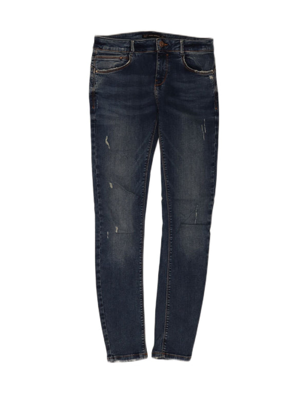 Женские джинсы скинни Zara Trafaluc EU 38 Small W28 L30 Синие