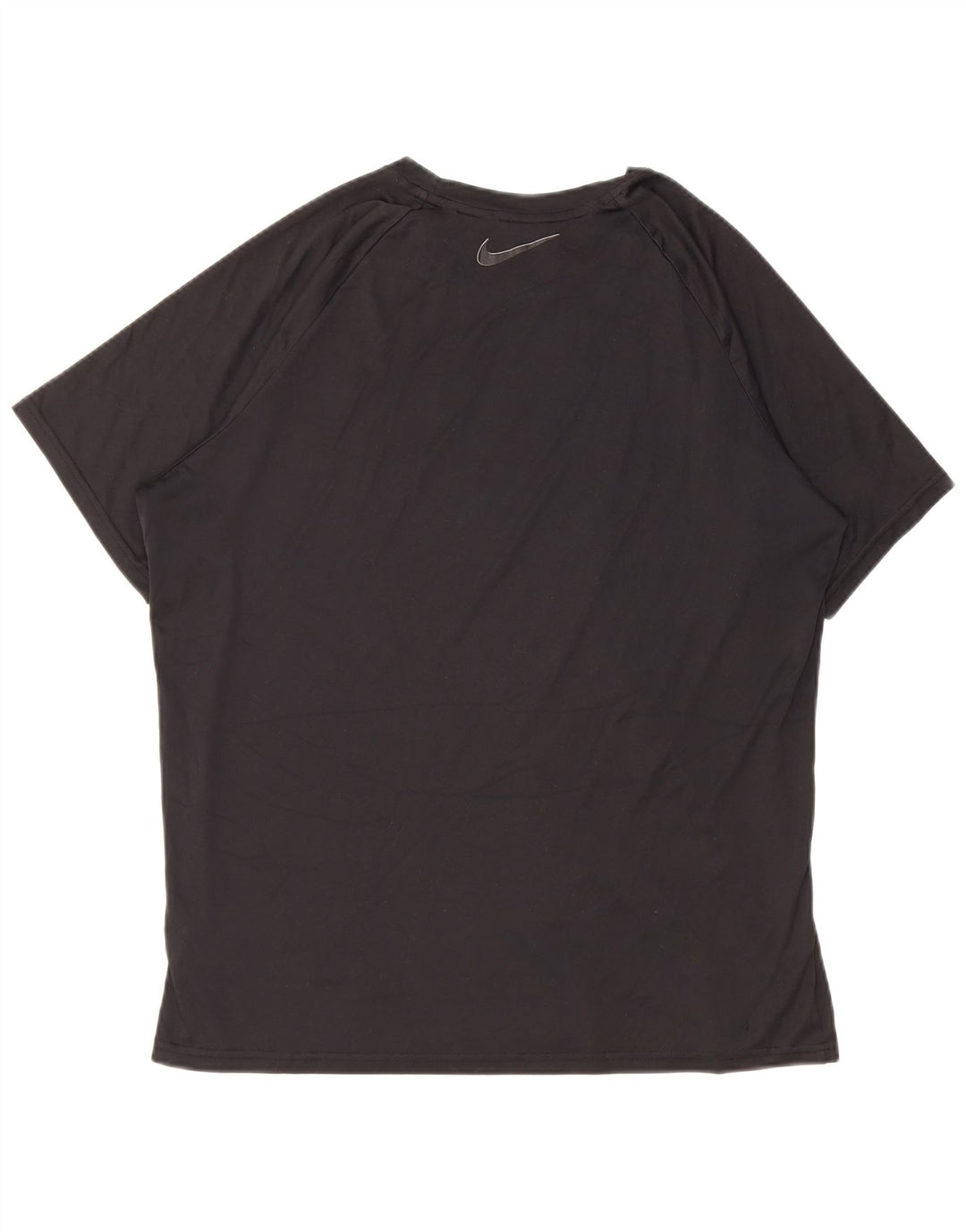 Мужская футболка Nike Dri Fit с графическим рисунком, средний черный полиэстер