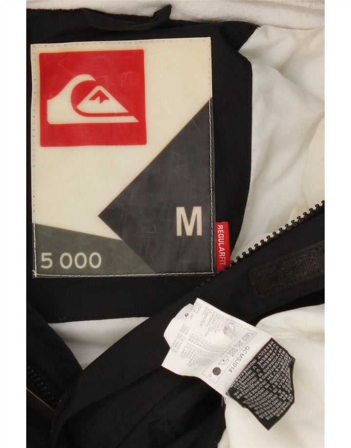 Мужская ветровка Quiksilver с капюшоном UK 38, средний черный полиамид