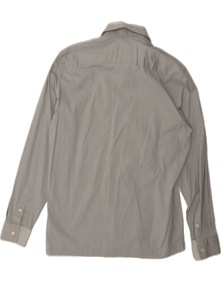 TED BAKER Mens Shirt Size 4 Large Grey Vintage Ted Baker and Second-Hand Ted Baker from Messina Hembry 