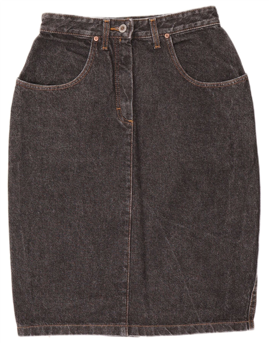 Женская джинсовая юбка LEE W26 L24, черный хлопок