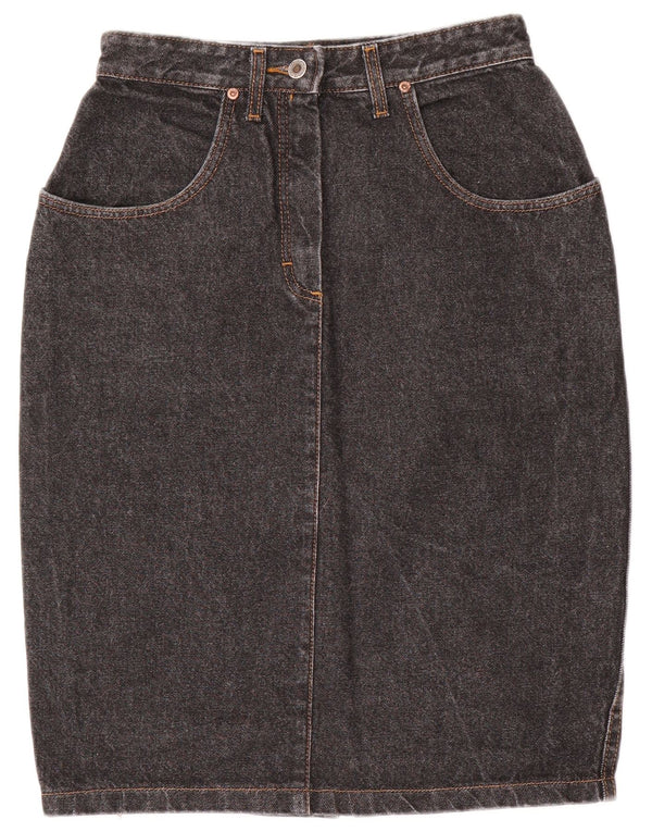 Женская джинсовая юбка LEE W26 L24, черный хлопок