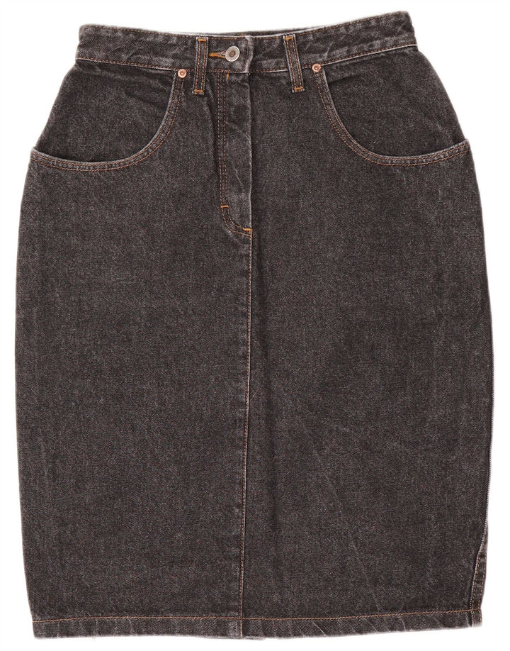 Женская джинсовая юбка LEE W26 L24, черный хлопок