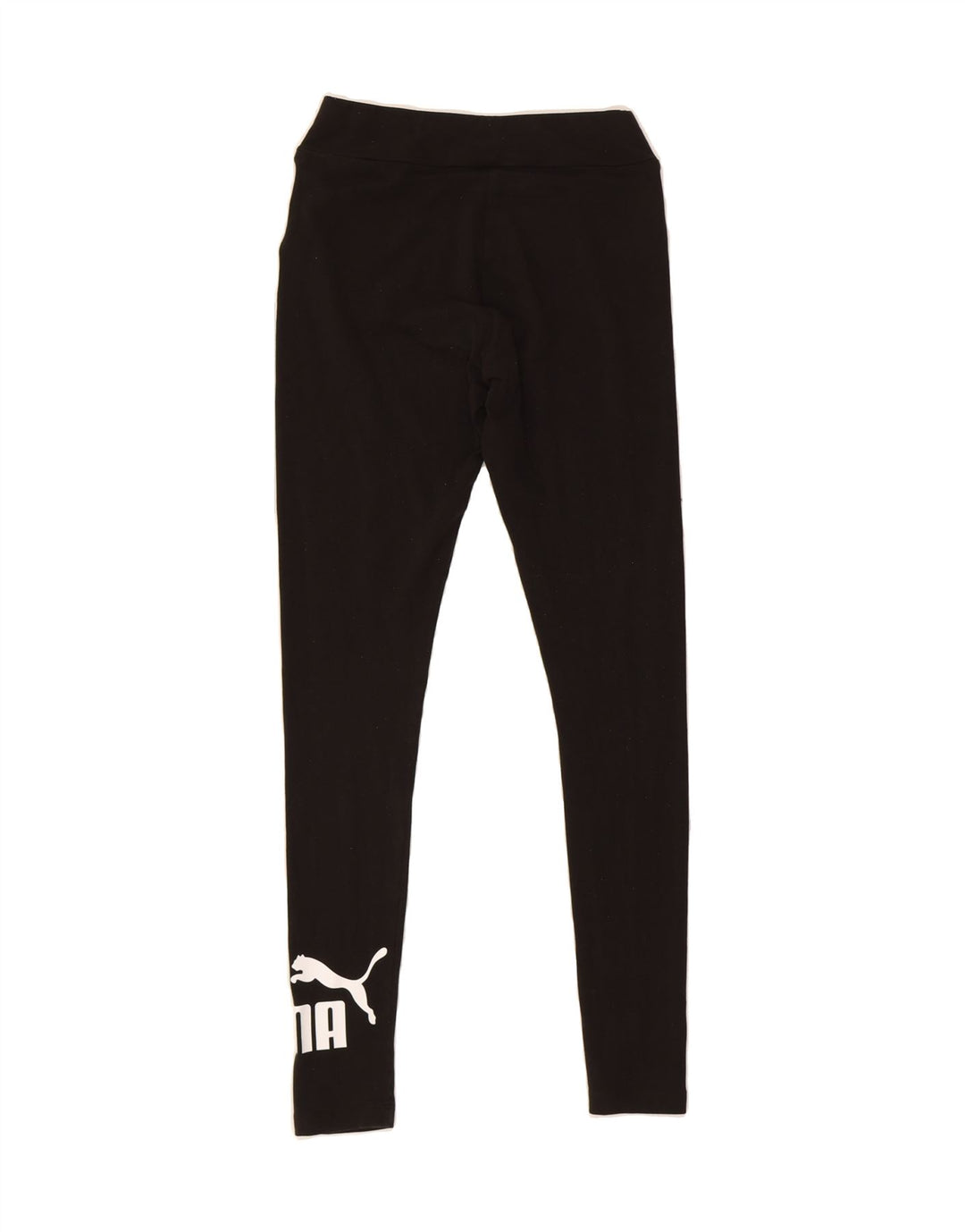 PUMA Womens Graphic Leggings UK 6 XS  Black Vintage Puma and Second-Hand Puma from Messina Hembry 