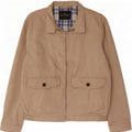 Мужской бомбер Marks & Spencer Blue Harbour UK 38, средний бежевый, хлопок