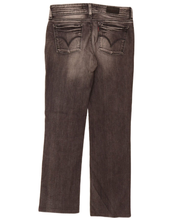 Женские прямые джинсы Levi's 570 W32 L34 серые, хлопок