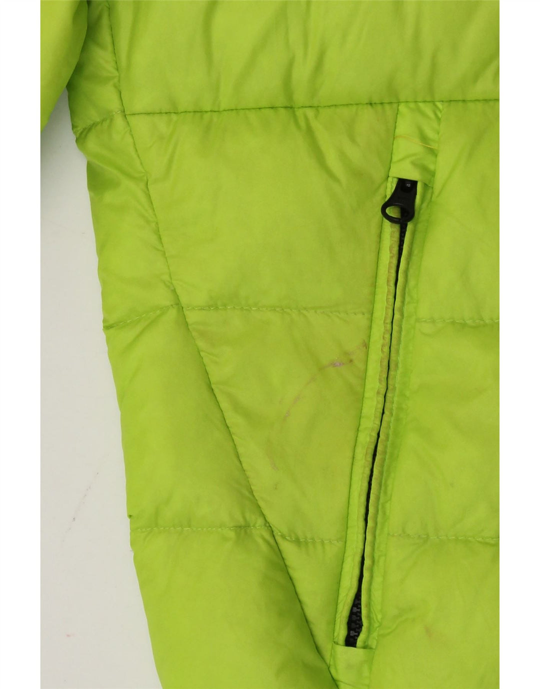 Женская укороченная стеганая куртка Blauer UK 10, маленький зеленый полиамид