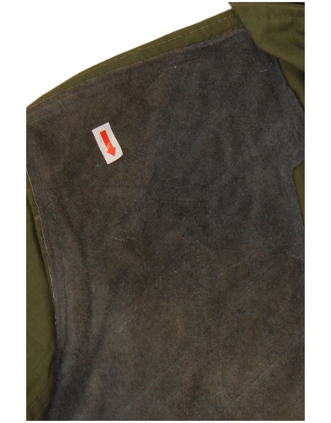 Мужская куртка VINTAGE Utility UK 36, маленький цвет хаки, полиэстер