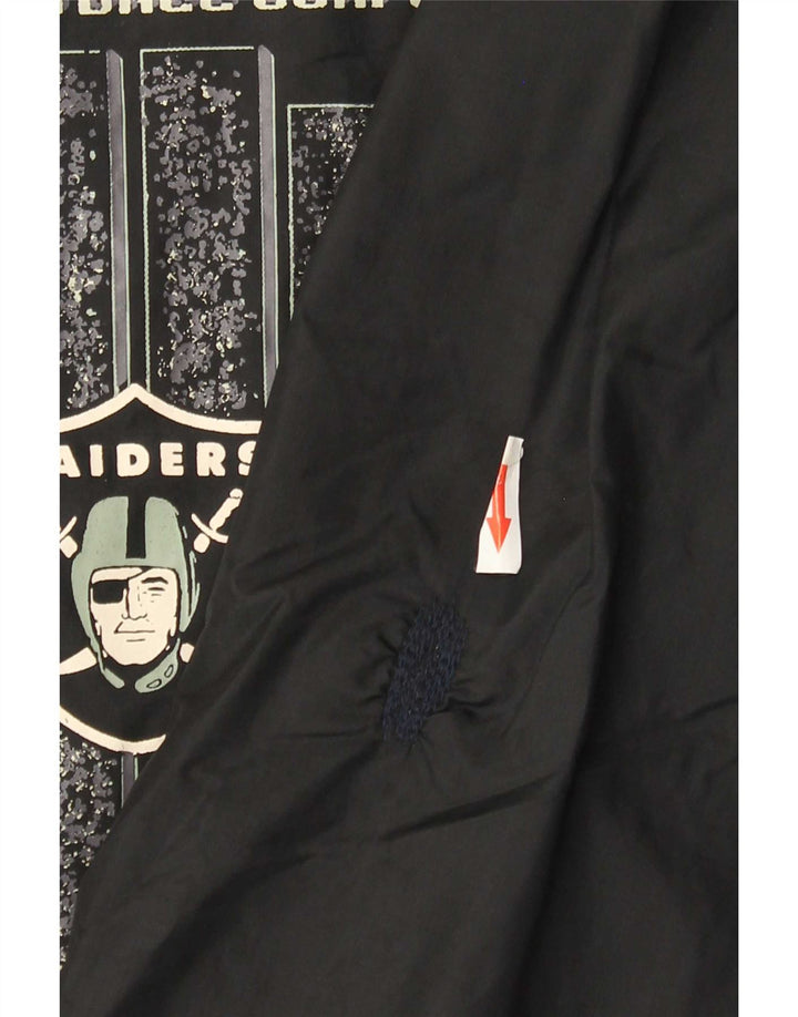 Мужская непромокаемая куртка NFL Raiders UK 42 XL, черный нейлон