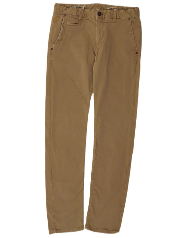 Женские зауженные брюки-чиносы Marlboro Classics W32 L34 Бежевые