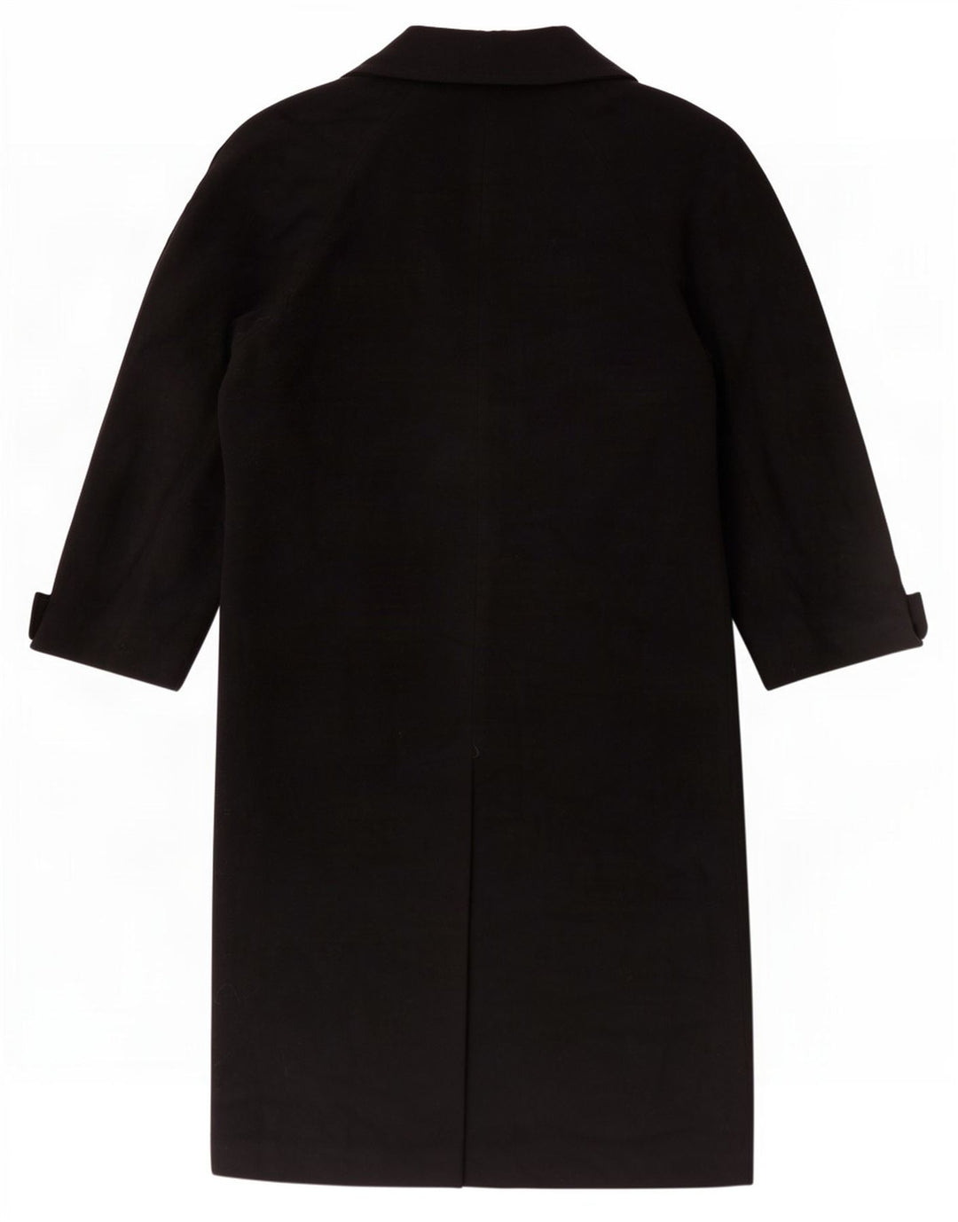 Женское пальто оверсайз Benetton IT 40 Small, черное, шерсть