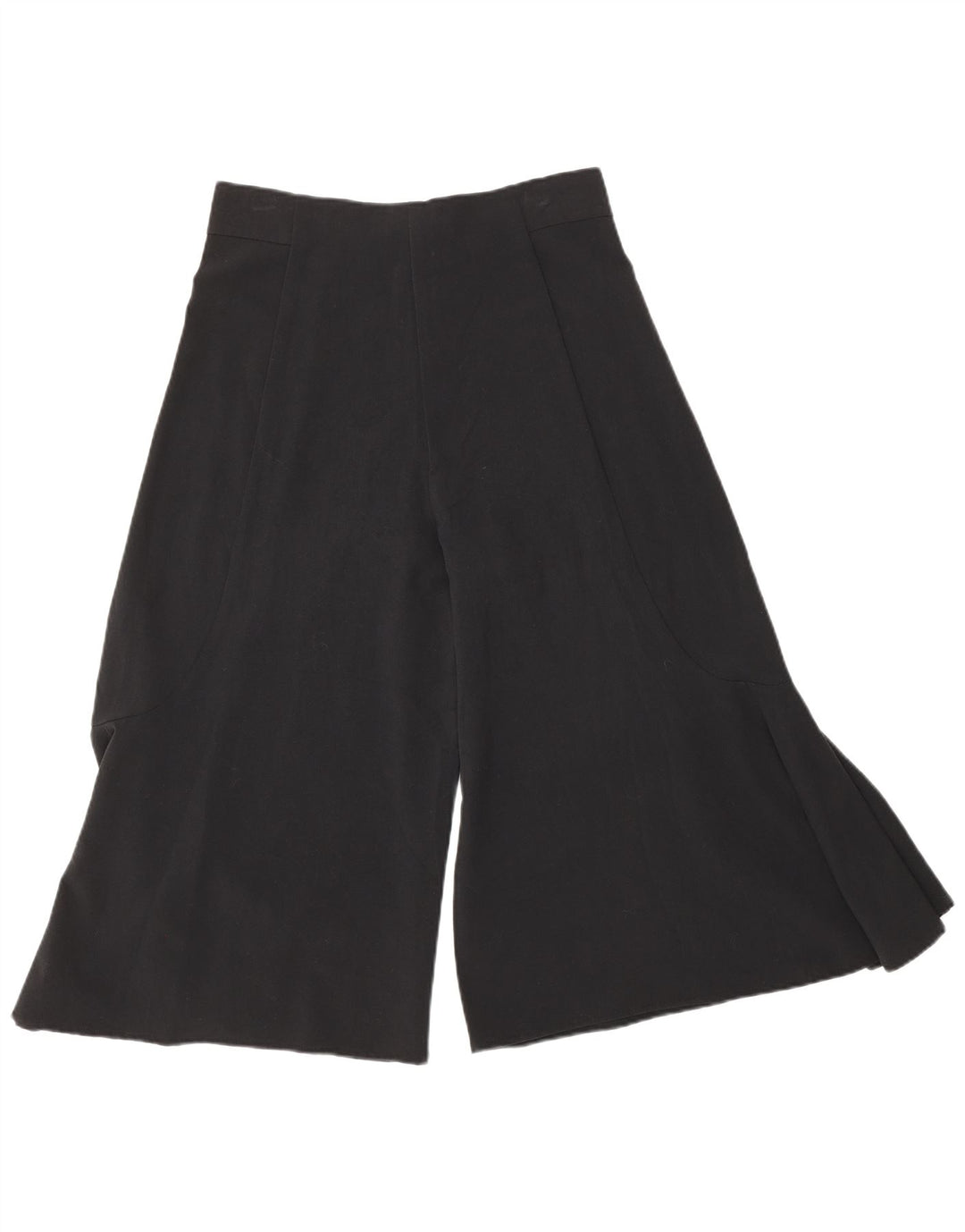 Женские брюки-капри Zara, маленькие W26 L19, черные шелковые