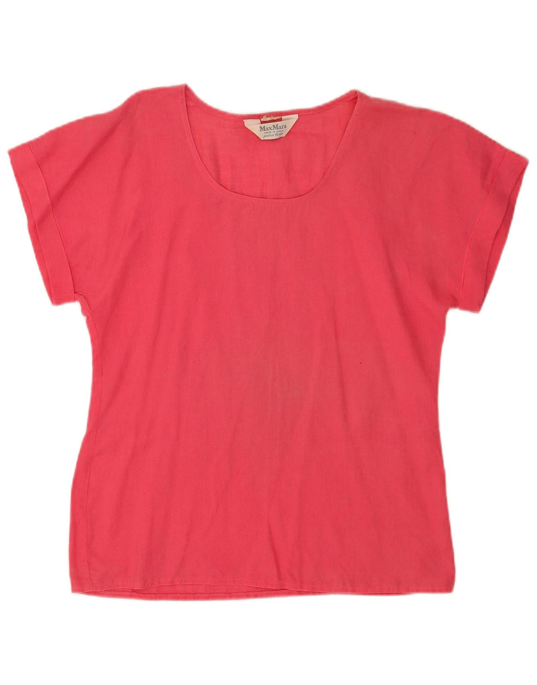 Женская блузка Max Mara Top UK 12 Средний Розовый