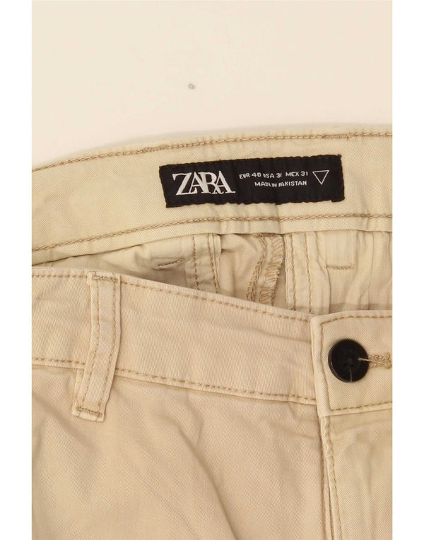 Мужские брюки-чиносы Zara EU 40 Medium W31 L28 Бежевые