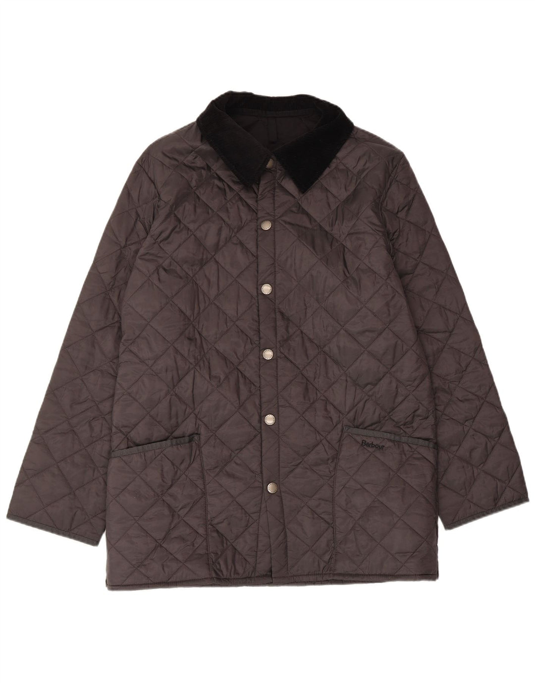 Мужская стеганая куртка свободного кроя Barbour UK 36 маленькая черная из полиамида