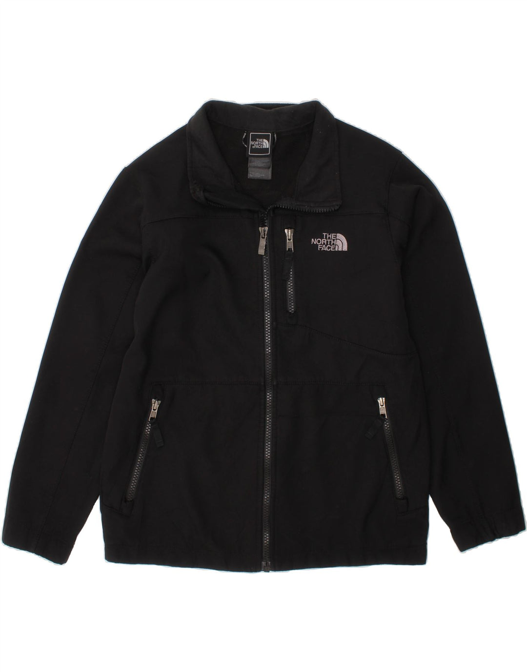 THE NORTH FACE Boys Windbreaker Jacket 10-11 Years Medium Black Polyester Vintage The North Face and Second-Hand The North Face from Messina Hembry 