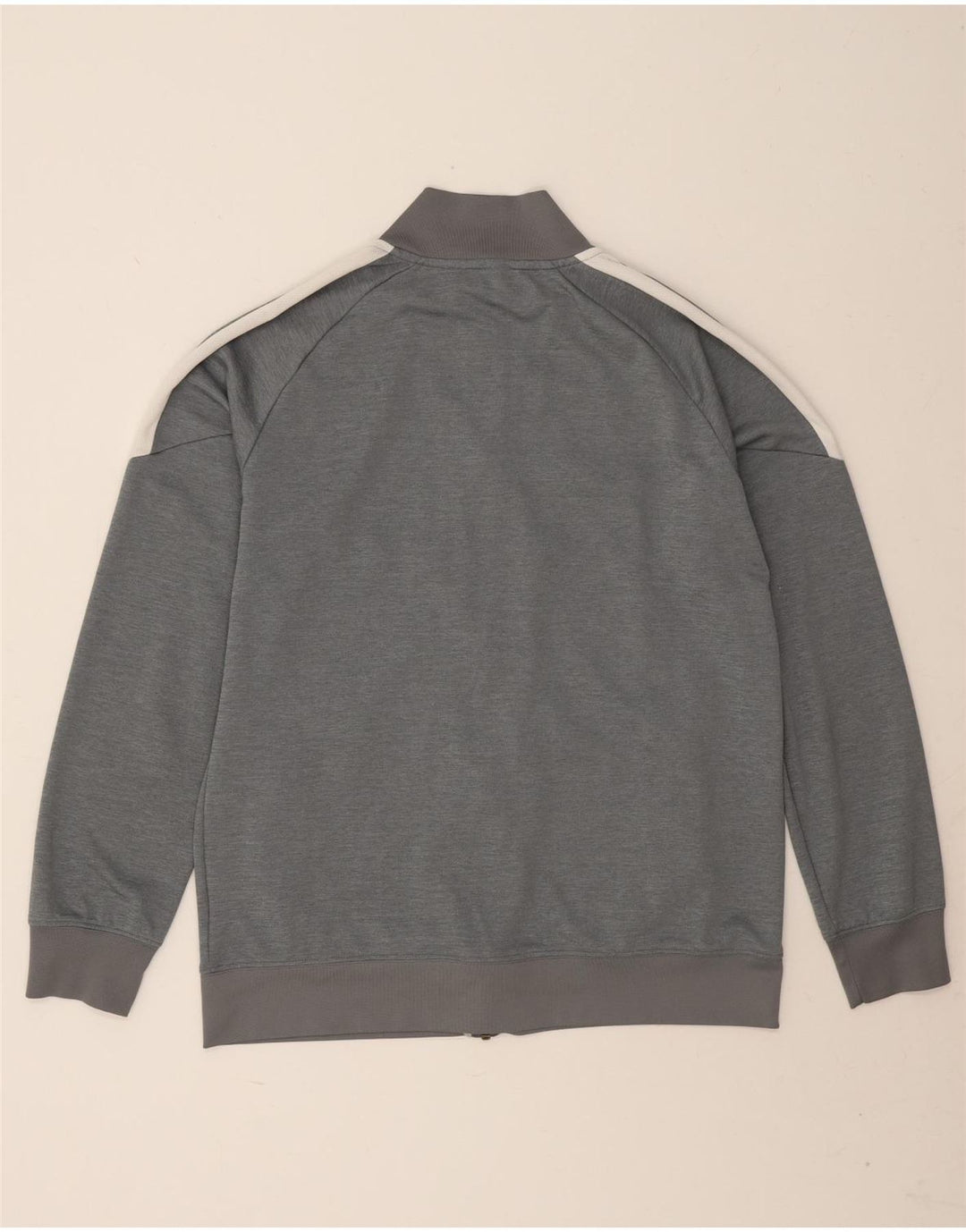 Мужская спортивная куртка Nike Dri Fit, большая серая полиэстер с цветными блоками