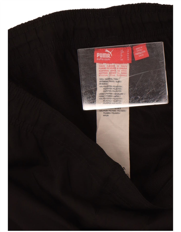 Женские спортивные брюки Puma Joggers UK 10, маленькие черные, полиэстер