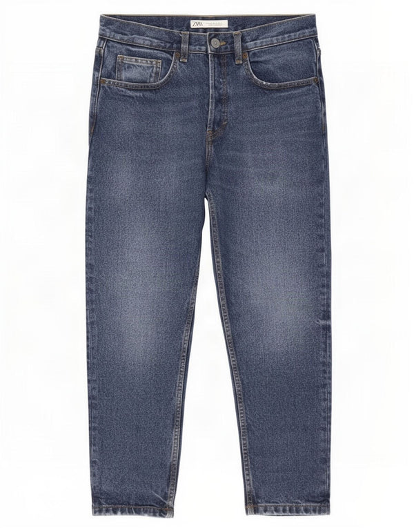 Мужские укороченные джинсы Zara EU 40 Medium W31 L25 Синие