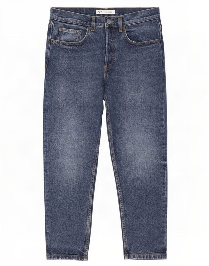 Мужские укороченные джинсы Zara EU 40 Medium W31 L25 Синие