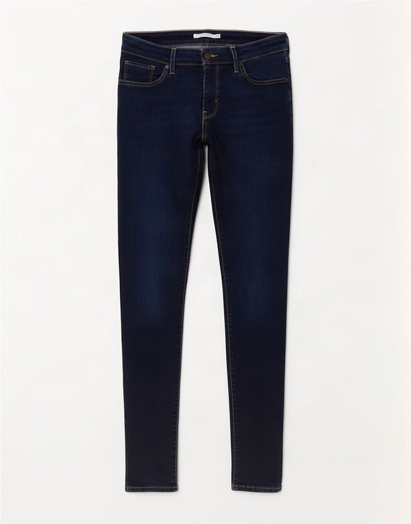 Женские джинсы скинни Levi's 711 W29 L30 Темно-синие, хлопок