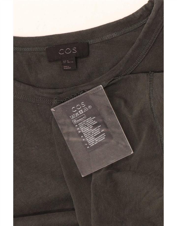 Мужская футболка Cos XL, серая, хлопок