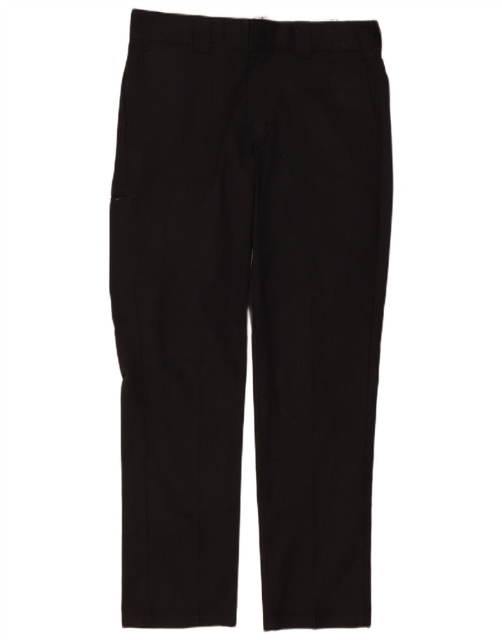 DICKIES Мужские узкие зауженные брюки-карго W34 L32, черный полиэстер