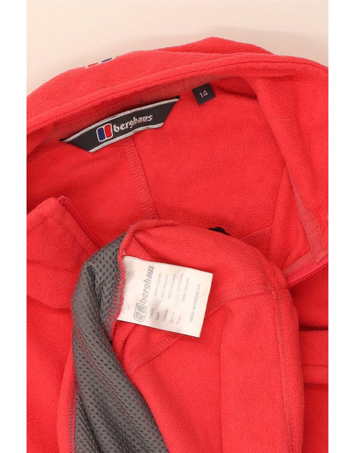 Женская флисовая куртка Berghaus UK 14, большой розовый полиэстер