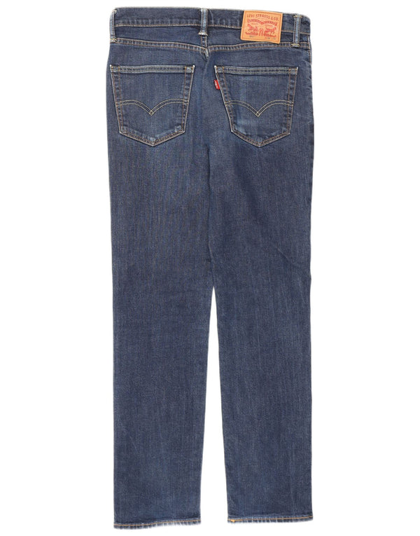Мужские джинсы Levi's 511 Slim W32 L32 Темно-синие, хлопок