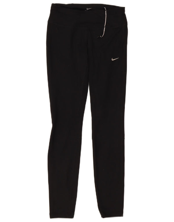 Женские леггинсы NIKE Dri Fit UK 6 XS, черный полиэстер