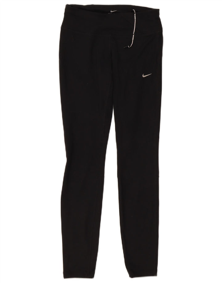 Женские леггинсы NIKE Dri Fit UK 6 XS, черный полиэстер