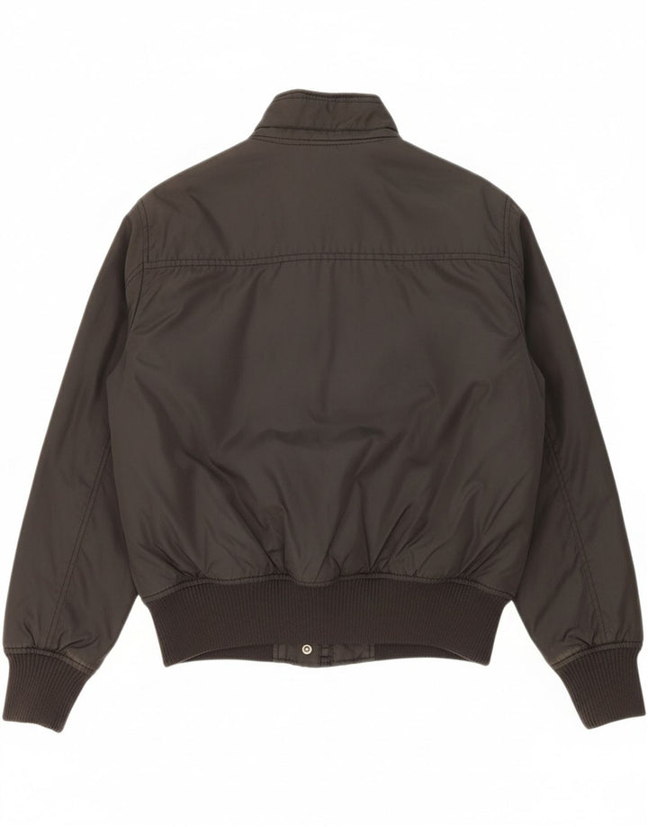 REFRIGUE Boys Bomber Jacket 13-14 Years Black Nylon Vintage Refrigue and Second-Hand Refrigue from Messina Hembry 