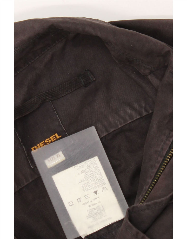 Женская куртка Diesel UK 18 XL, черный хлопок