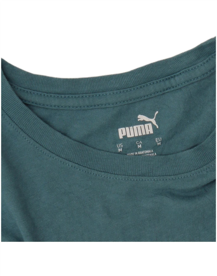 Женская футболка с рисунком PUMA Top UK 12, средний синий