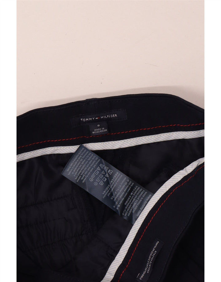 Женские укороченные брюки Tommy Hilfiger US 8 Medium W30 L24 Темно-синие