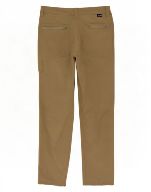 Женские прямые брюки карго Patagonia W32 L30 хаки