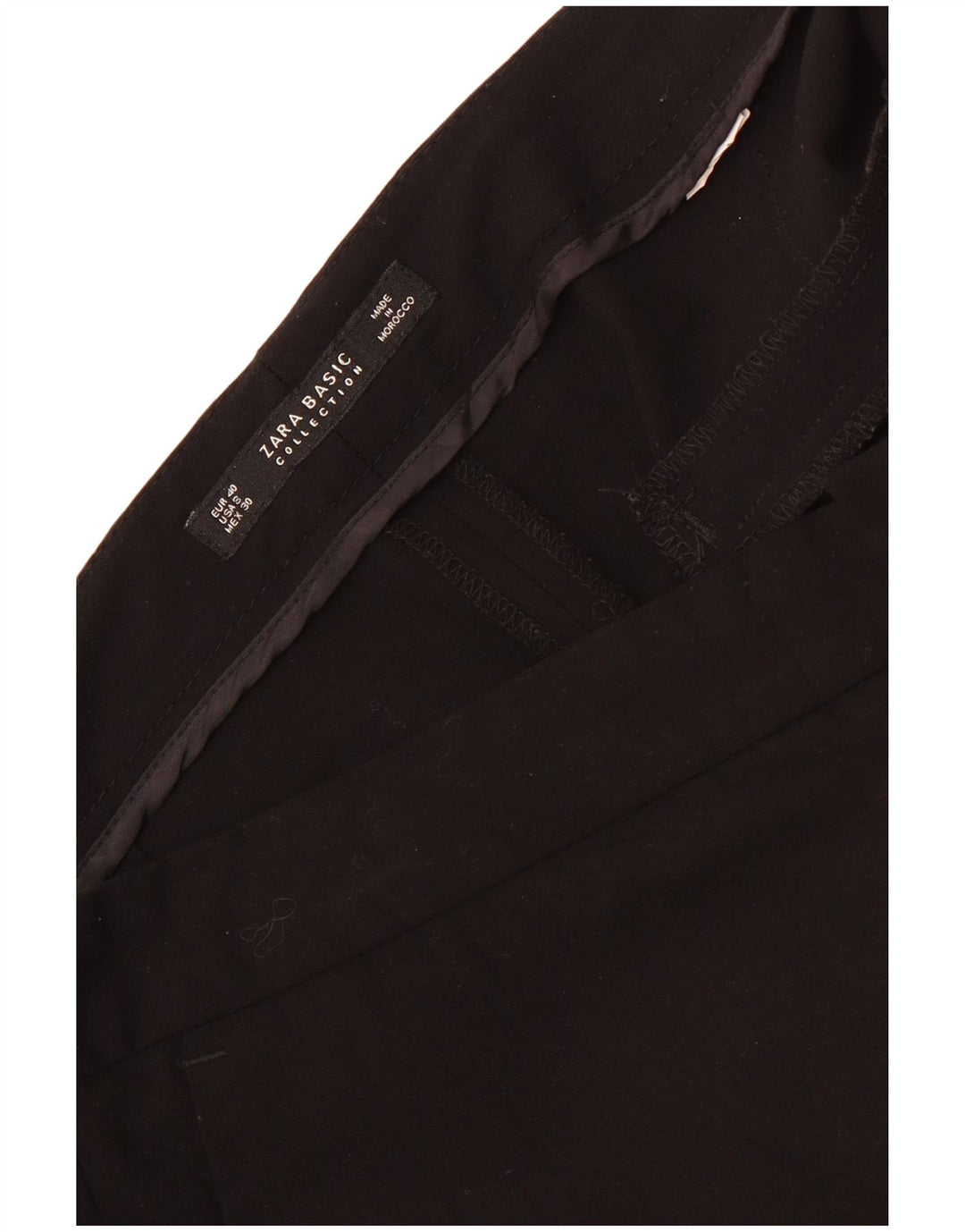 Брюки женские укороченные Zara EU 40 Medium W32 L25 Черные