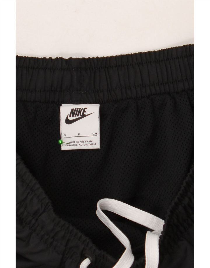 Мужские шорты для плавания NIKE, маленькие черные, из полиэстера