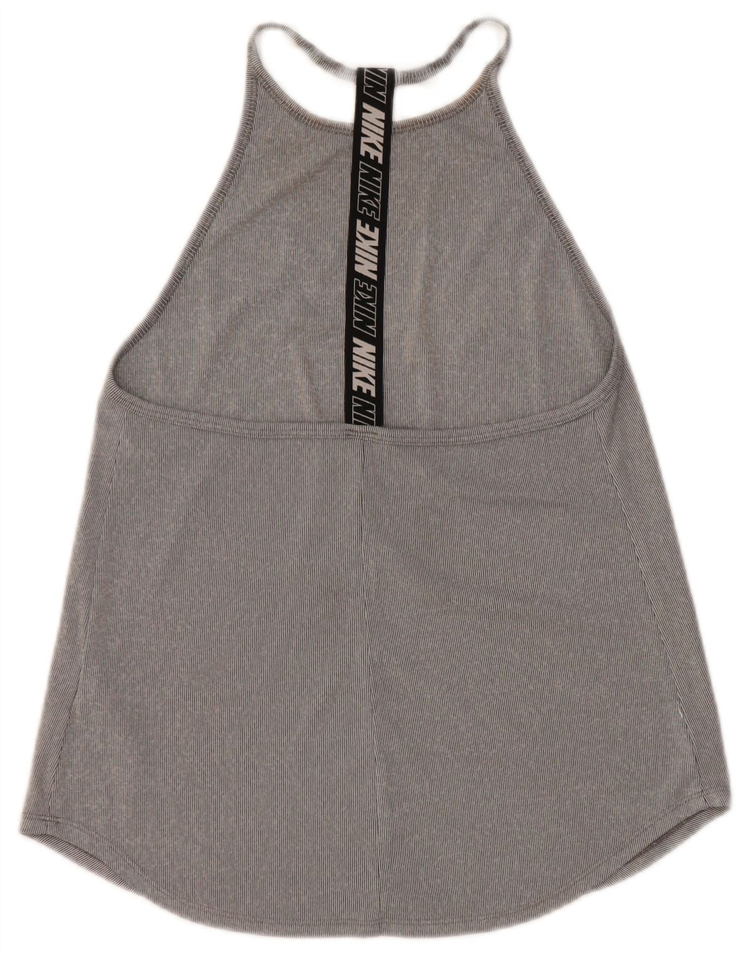 Женский жилет с графическим рисунком Nike Dri Fit UK 8, маленький серый полиэстер с цветными блоками