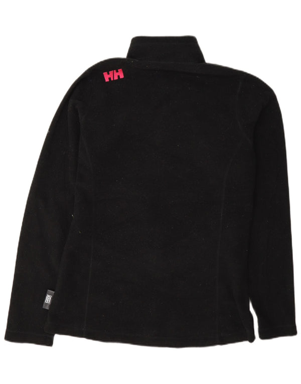 Женская флисовая куртка Helly Hansen UK 16, большая, черная, полиэстер