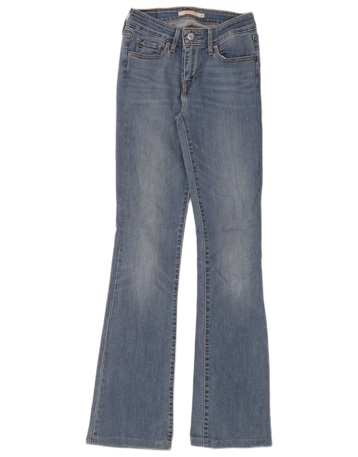 Женские джинсы Levi's 715 Bootcut W26 L32 Синие, хлопок