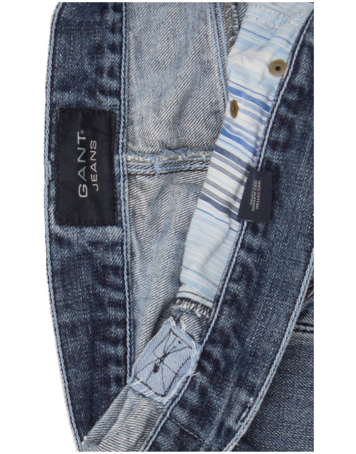 Мужские прямые джинсы Gant W40 L32, синий хлопок