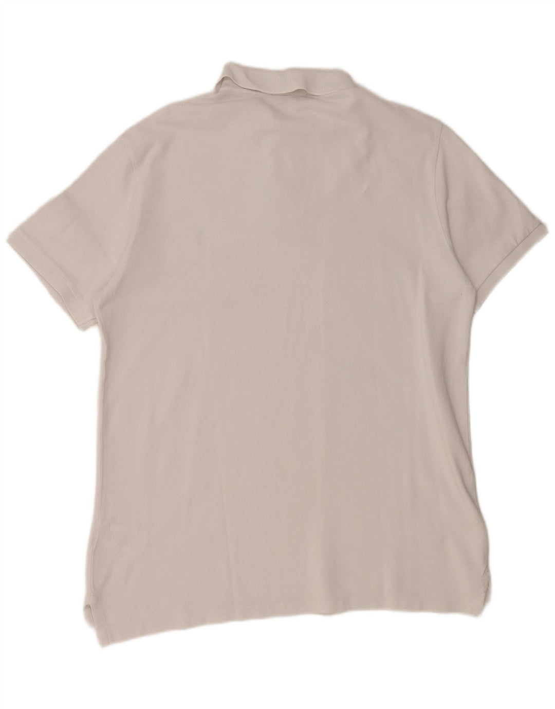 POLO RALPH LAUREN Мужская приталенная рубашка поло на заказ, большой белый хлопок