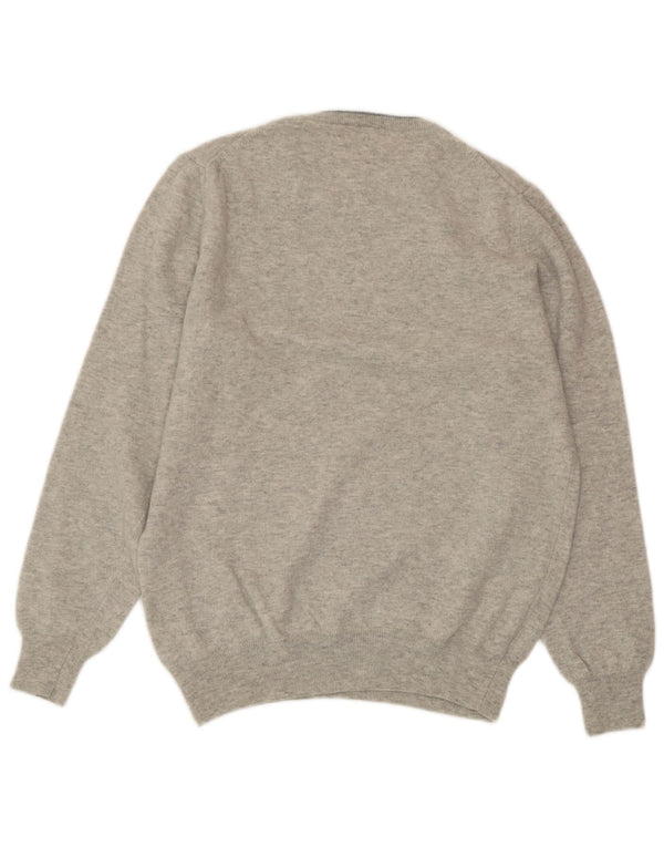 Женский джемпер с круглым вырезом BROOKSFIELD IT 52 2XL, серый, шерсть