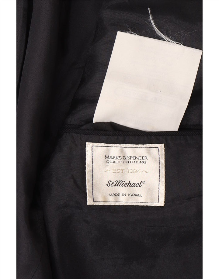 Мужской пиджак Marks & Spencer St. Michael, UK 40, средний, темно-синий