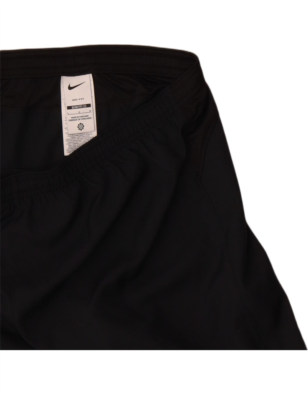 NIKE Womens Dri Fit Sport Shorts UK 16 Large Black Polyester Vintage Nike and Second-Hand Nike from Messina Hembry 